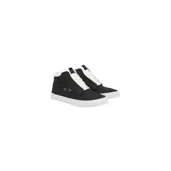 Oakley -Men's Black High Canvas Sneaker Vulcanize Rubber Good Grip Size:11.5 - Picture 1 of 4
